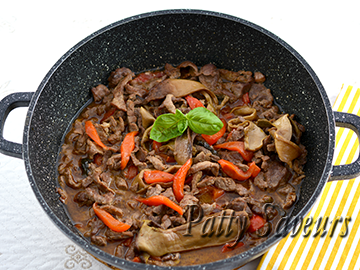 Beef and Bell Peppers Stir Fry