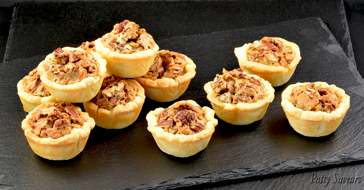 Patty Saveurs | Bouchées aux Noix de Pécan