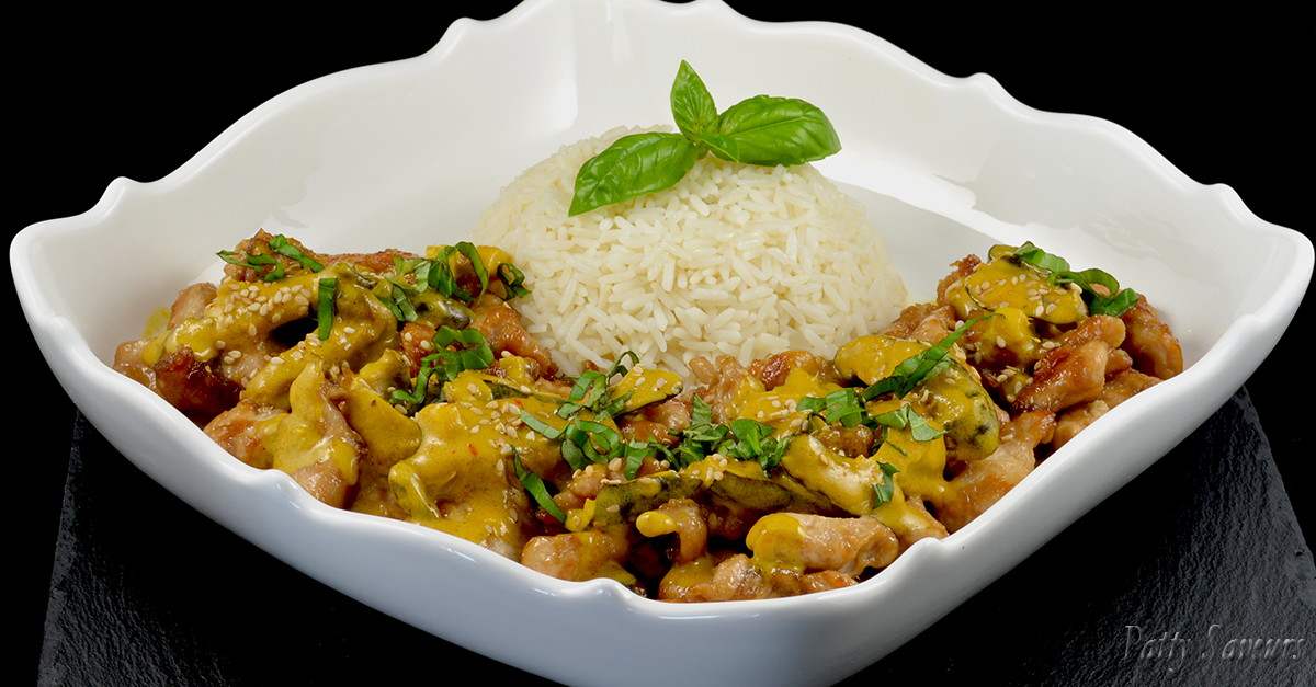 Patty Saveurs Chicken Curry Coconut Stir Fry