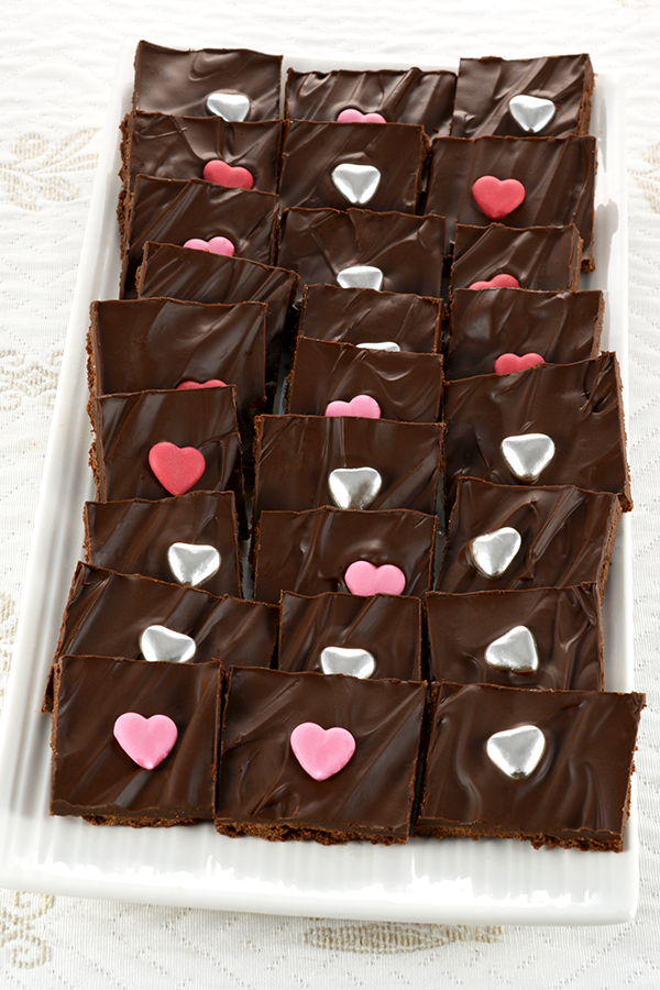 Chocolate Brownie Brittle Bark