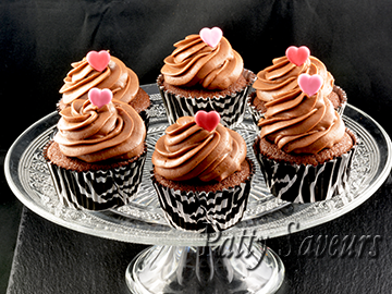Cupcakes Double Chocolat petite