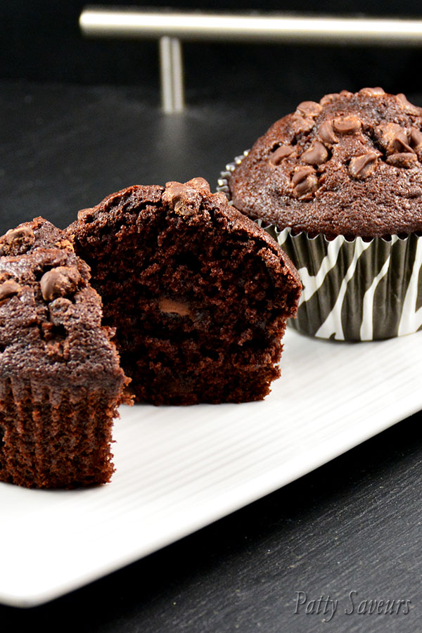 Double Chocolate Muffins Pinterest