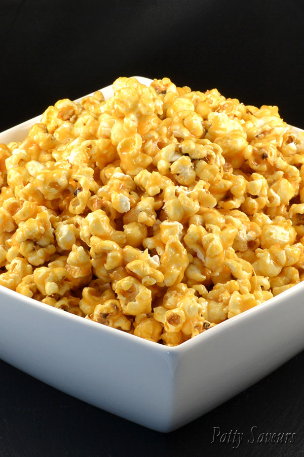 Homemade Caramel Popcorn Pinterest