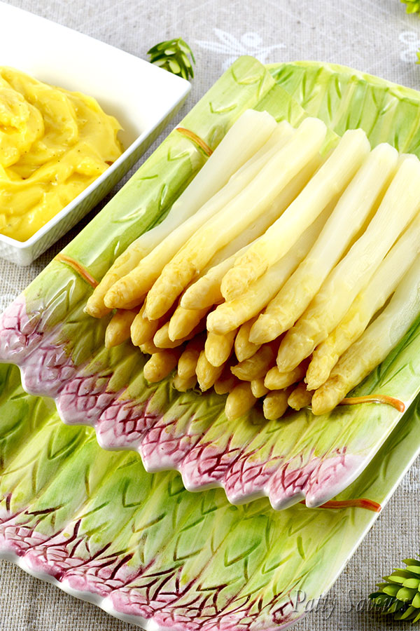 How to Cook White Asparagus Pinterest Large