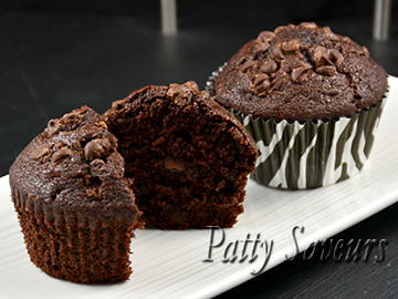Muffins Double Chocolat petite
