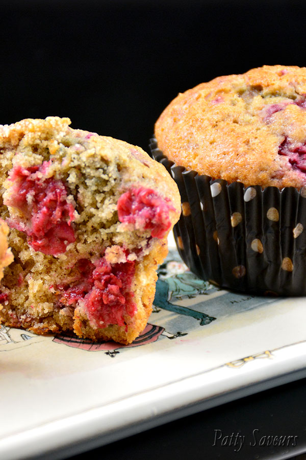 Muffins Framboises Bananes Pinterest