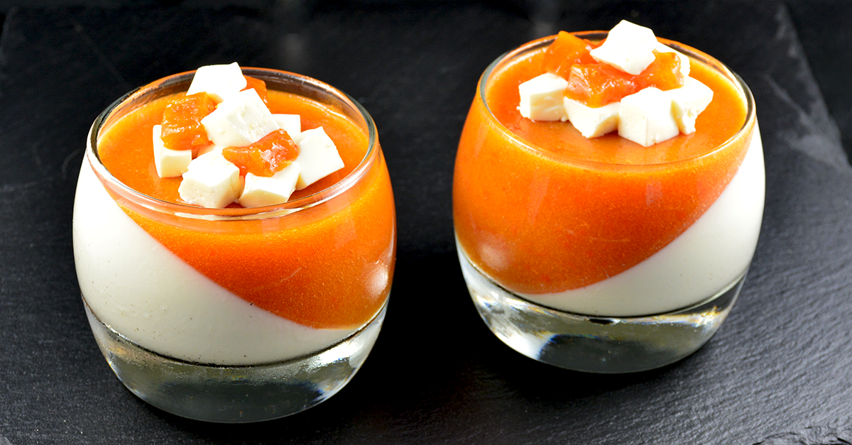 Patty Saveurs Panna Cotta Vanille et Abricot