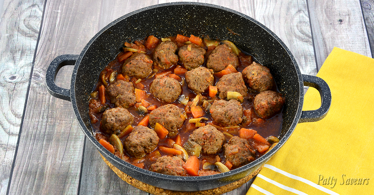 Recette Avec Des Boulettes De Boeuf Surgelées www.pattysaveurs.com