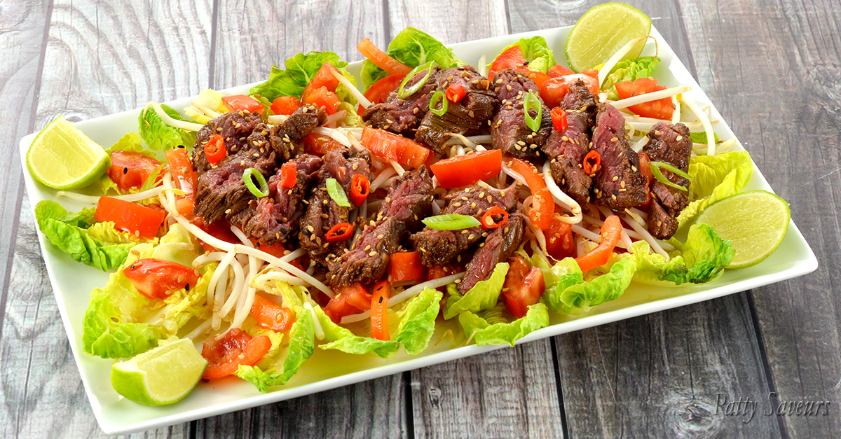 Patty Saveurs | Salade de Boeuf Thaïe
