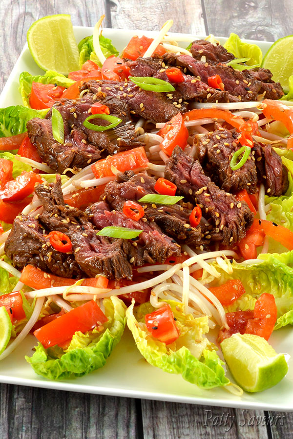 Salade de Boeuf Thaïe Pinterest