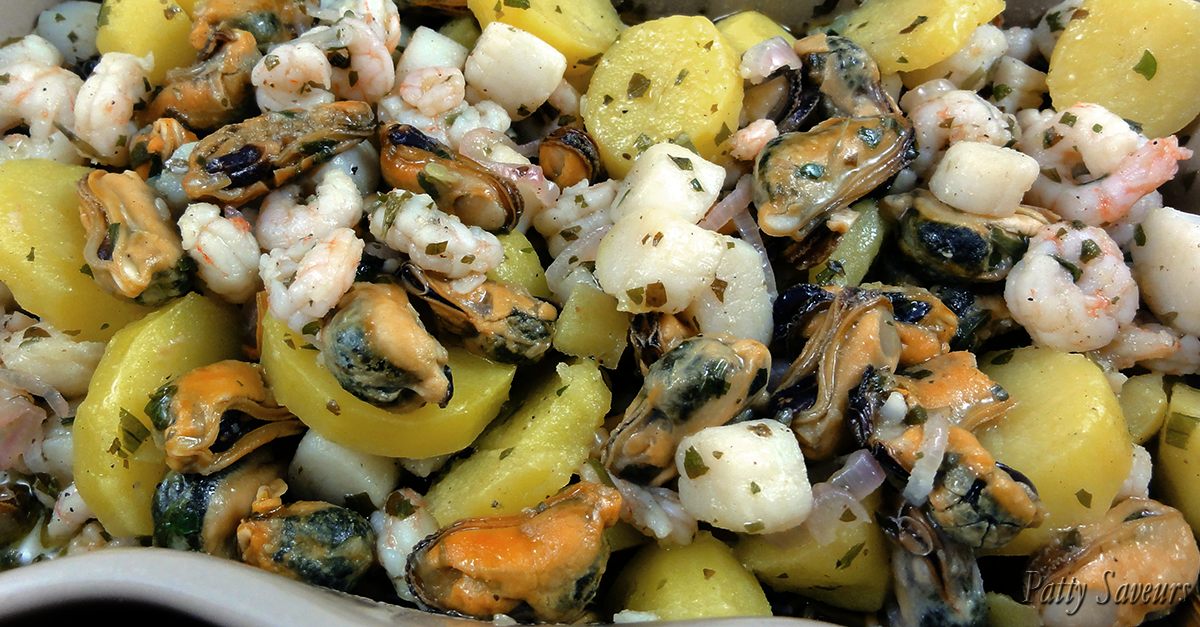 Salade de fruits de mer