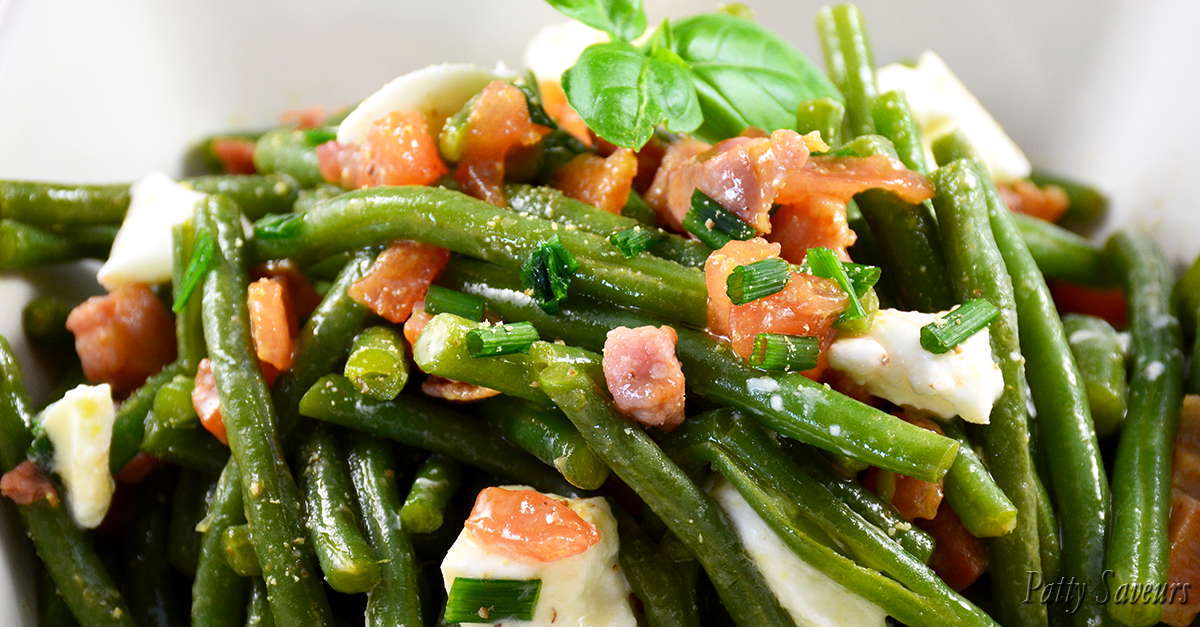 Patty Saveurs | Salade de Haricots Verts et Lardons