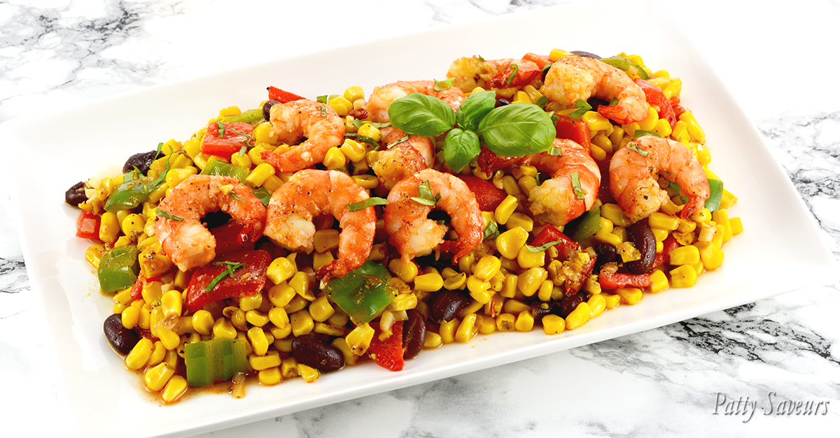 Shrimp Succotash